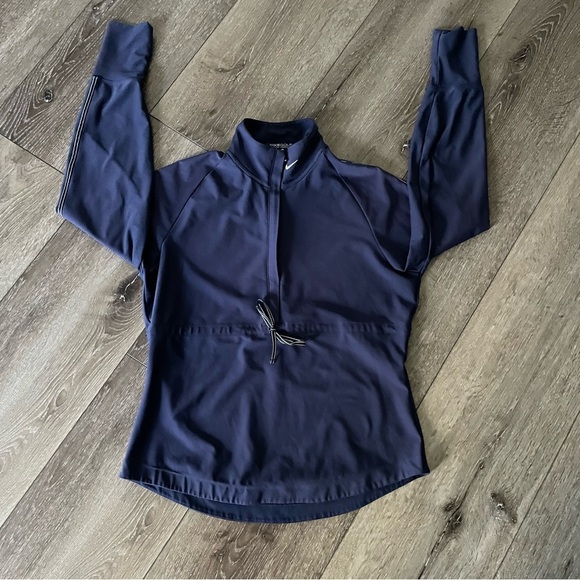 Nike Dri Fit Golf Pullover 1/2 Zip With Drawstring Long Sleeve Size Medium - Picture 1 of 8